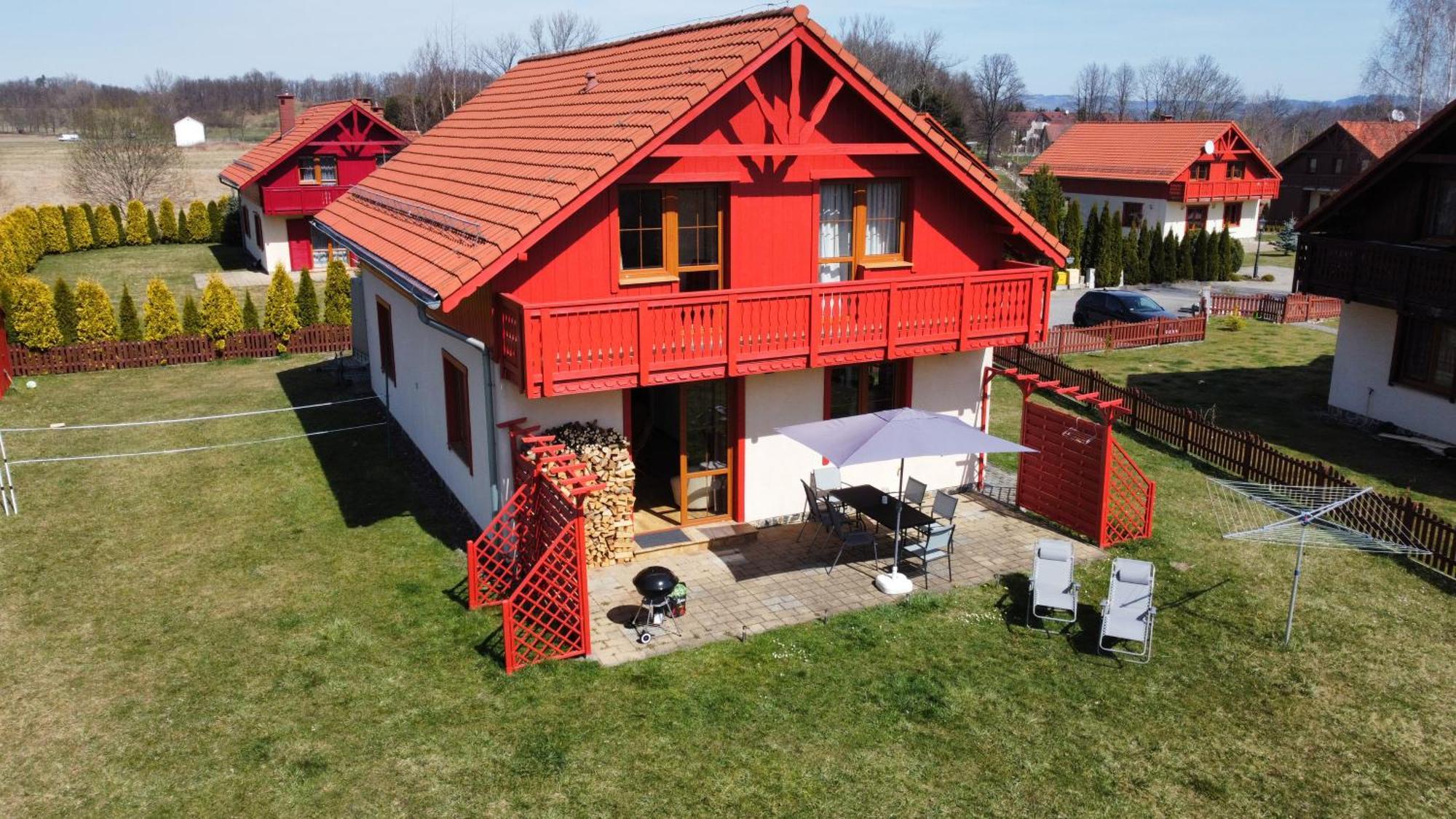Villa Leika - Panoramablick Am Riesengebirge Мыслаковице Экстерьер фото